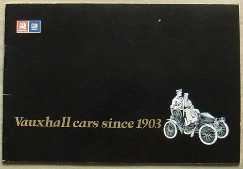 Vauxhall cars since 1903 - vauxhall,