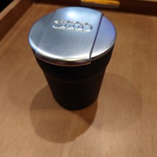 Audi Cup Ashtray & Cup Coin Holder fits A3 A4 A5 A6 A7 Q3 Q5 RS3 S3 RS5 RS6 