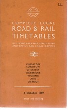 LONDON TRANSPORT BUS TIMETABLE