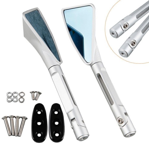 Rear view side mirrors silver - view,