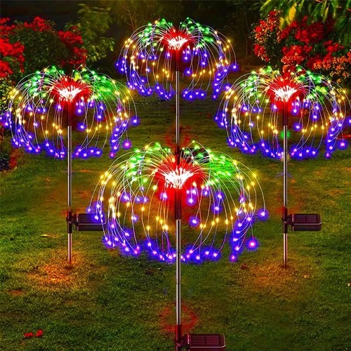 Led solar firework garden - solar,