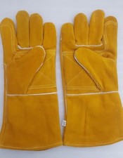 2 pairs leather welders mig