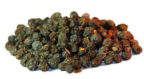 Sloe berries dried - , whole