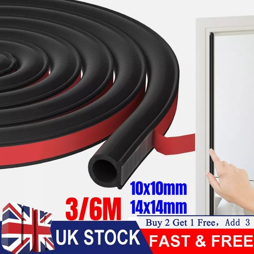 Shape car door - d-shape, rubber