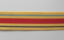 AFRICA STAR FULL SIZE MEDAL RIBBON ( 6" LONG ).