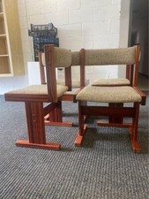 Gangso Mobler Dining Chairs 1969s By Poul Poulsen