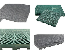 Plastic Garden Tiles