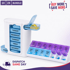 Weekly daily pill box - weekly,