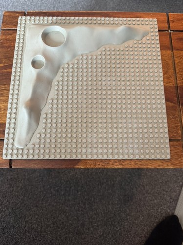 Lego lunar baseplate - baseplate, 32x32