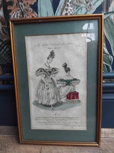 Antique 1832 framed fashion - antique,