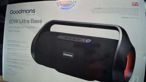 Goodmans 80w ultra bass - 80w,