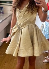 Women’s Metallic Gold Mark