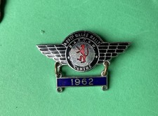 Vintage BARC North Wales  British Auto Club Pin Badge Motor Car Racing 1962