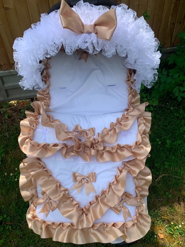 White romany pushchair buggy - white,