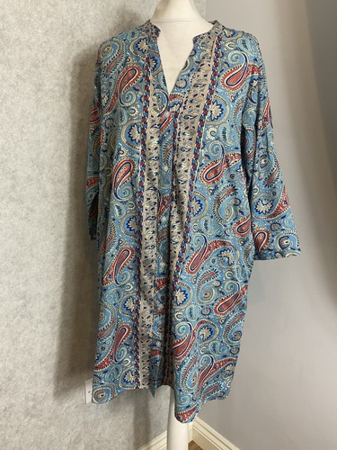 Womens paisley tunic - womens, dress