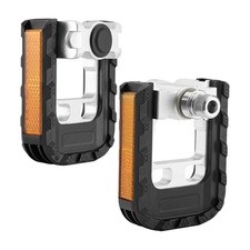 ROCKBROS Bike Double-sided Non-slip Folding Pedal Aluminum Alloy Relective Pedal