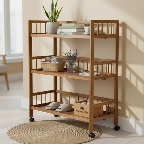 Tier serving trolley on - serving,