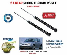 2x REAR SHOCK ABSORBERS for VW