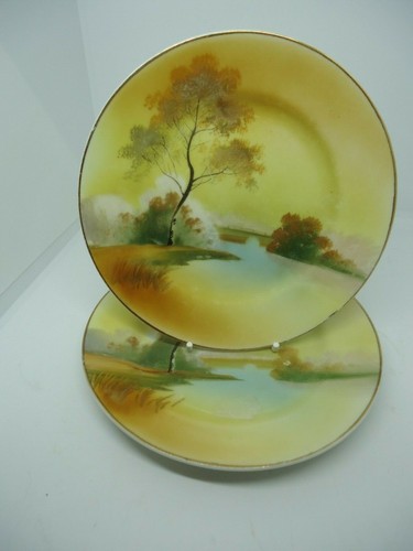 Noritake side plates trees - side,