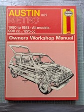 Austin Mini Metro 1.0 & 1.3
