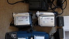 |TWO PANASONIC NV GS11 VIDIO CAMERAS