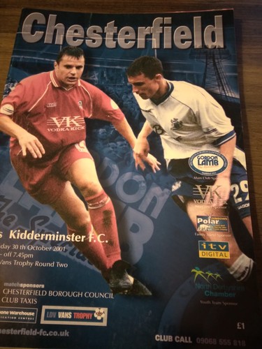 Chesterfield kidderminster - v,