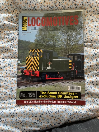 Modern locomotives illustrated - modern,