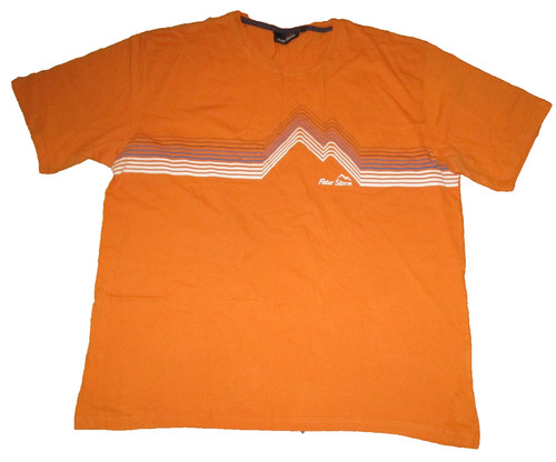 Peter storm orange logo short - peter,