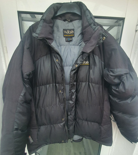 Rab black down filled - rab, coat