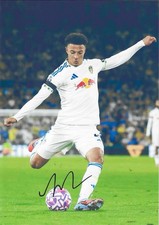 Ethan Ampadu Hand Signed Leeds
