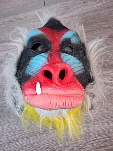 Mandrill baboon latex full - mandrill,