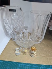 Collection Of Crystal Vases