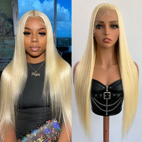 Soft blonde long straight heat - straight,