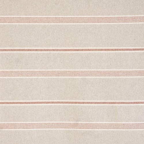 Farmhouse stripe terracotta - stripe,