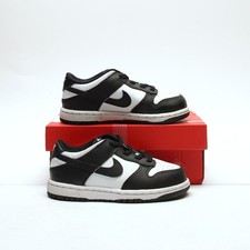 NIKE Dunk Low Infant White SIZE 8.5 Trainers