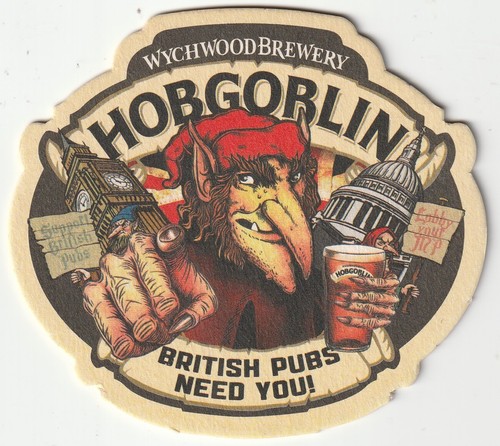 Beer mat wychwood brewery - beer,