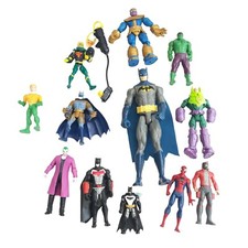 DC and Marvel Figures Bundle
