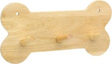 Peg wooden dog - dog, lead
