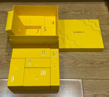 Selfridges Beauty Advent 12 Days VIP Empty Gift Box 26cm x 22cm x 16cm