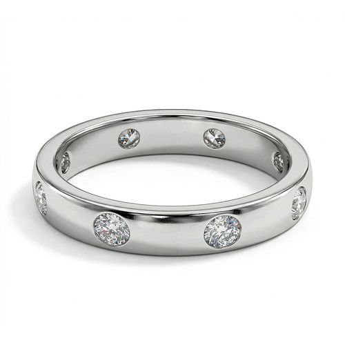 Tjc 41ct moissanite band - moissanite,