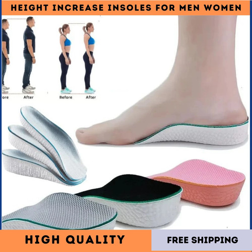 Height increase insoles men - increase,