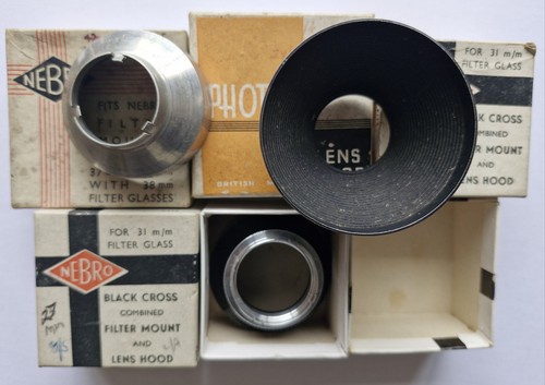 Vintage lens hoods - 7,