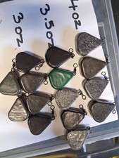 carp fishing leads mixed x 15 (lot 4)