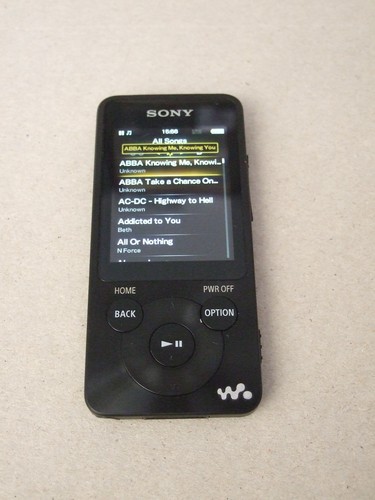 Sony walkman nwz e585 black - sony,