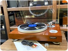 MICRO SEIKI DD-8 Record Player w/ Dust Cover Rubber Mat Tested Japan GS03 18.0