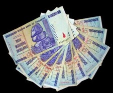 Zimbabwe 10xten billion - zimbabwe,