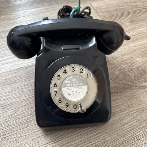 Vintage rotary dial telephone - vintage,