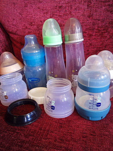 Job lot baby bottles - baby,