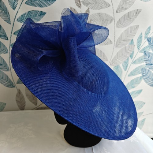 Royal blue flower - blue, wide