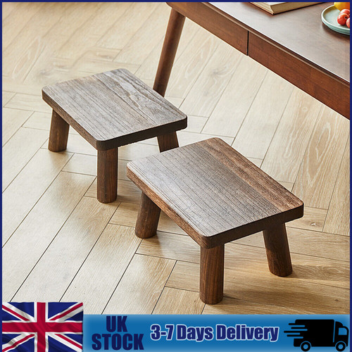 Wooden step stool low - wooden,